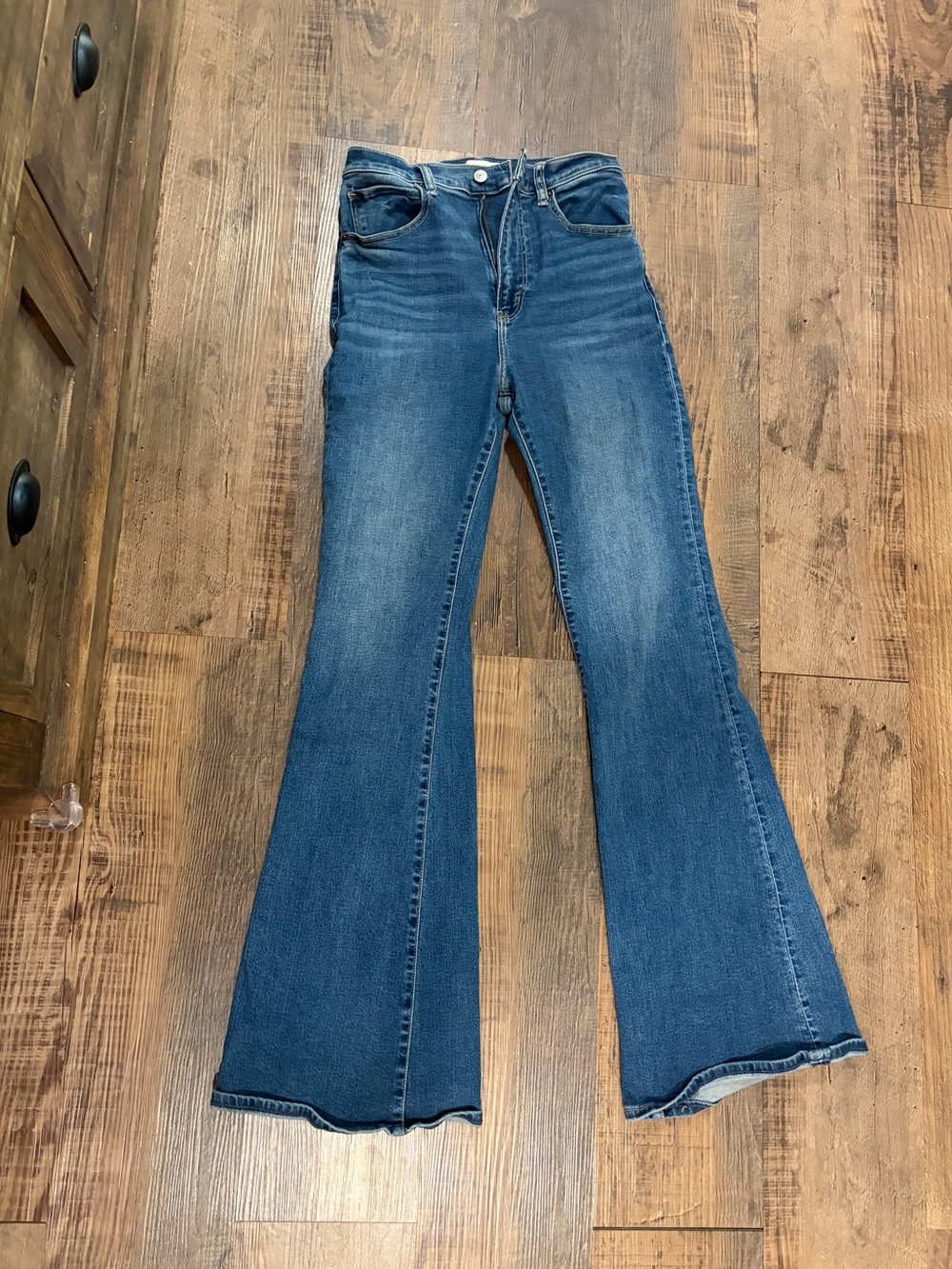 Abercrombie & Fitch Indigo Flare Jeans